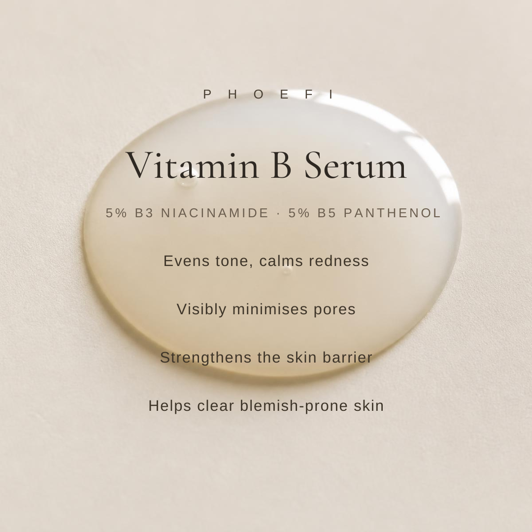 VITAMIN B SERUM - 5% B3 (Niacinamide) & 5% B5 (Panthenol)