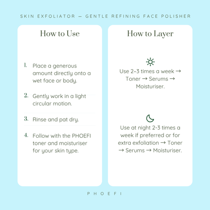 EXFOLIATING FACE POLISHER