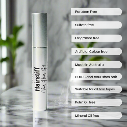 HAIRSTIFF - FLATTEN FLYAWAY HAIRS, TAME FRIZZY HAIR 7ml