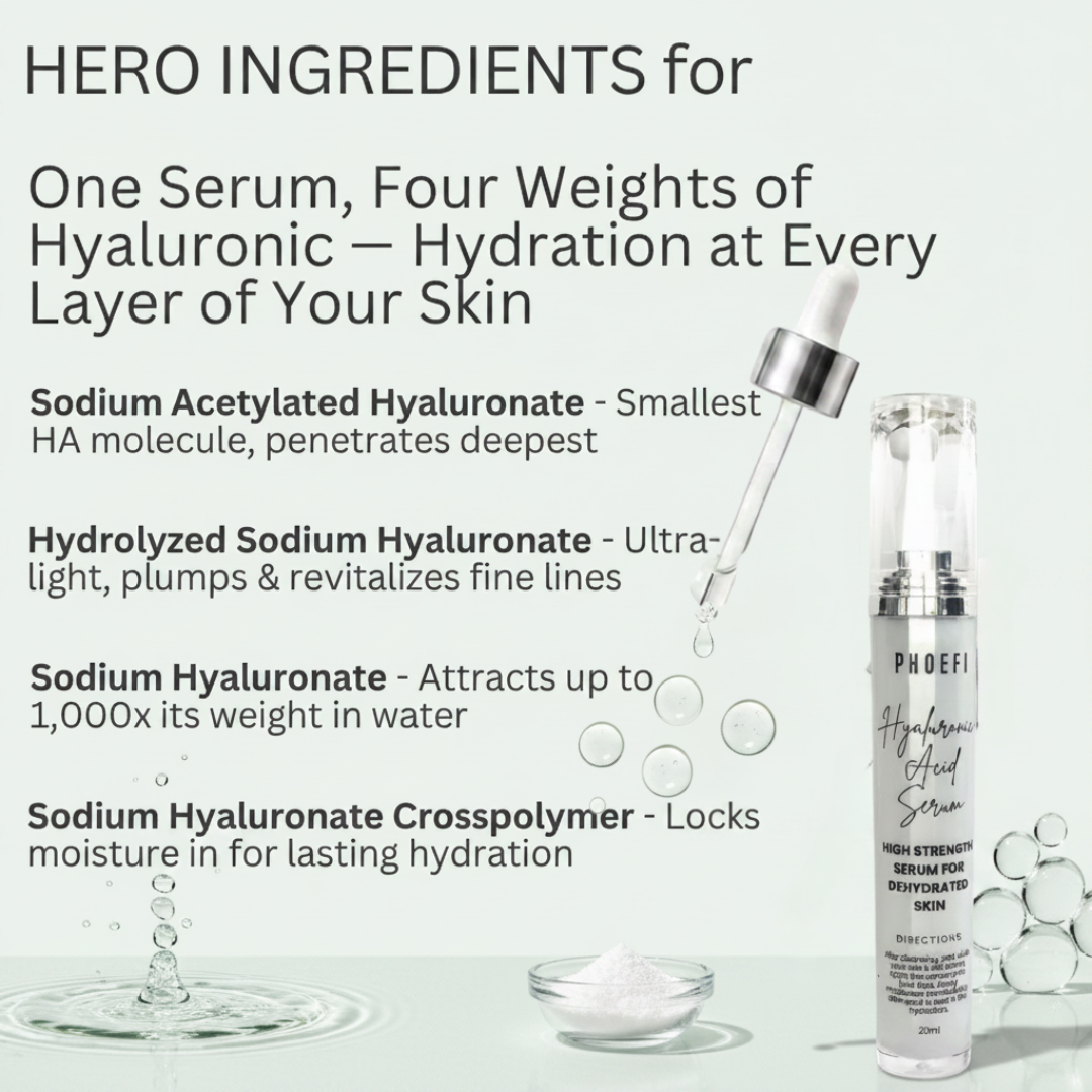 HYALURONIC ACID SERUM - High strength