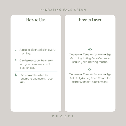 HYDRATING FACE CREAM